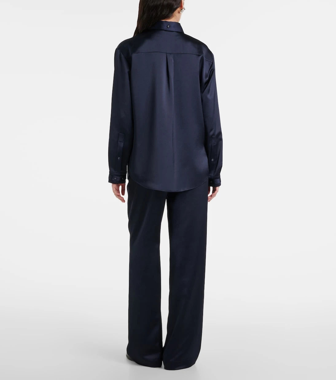 Proenza Schouler - White Label Raven satin shirt
