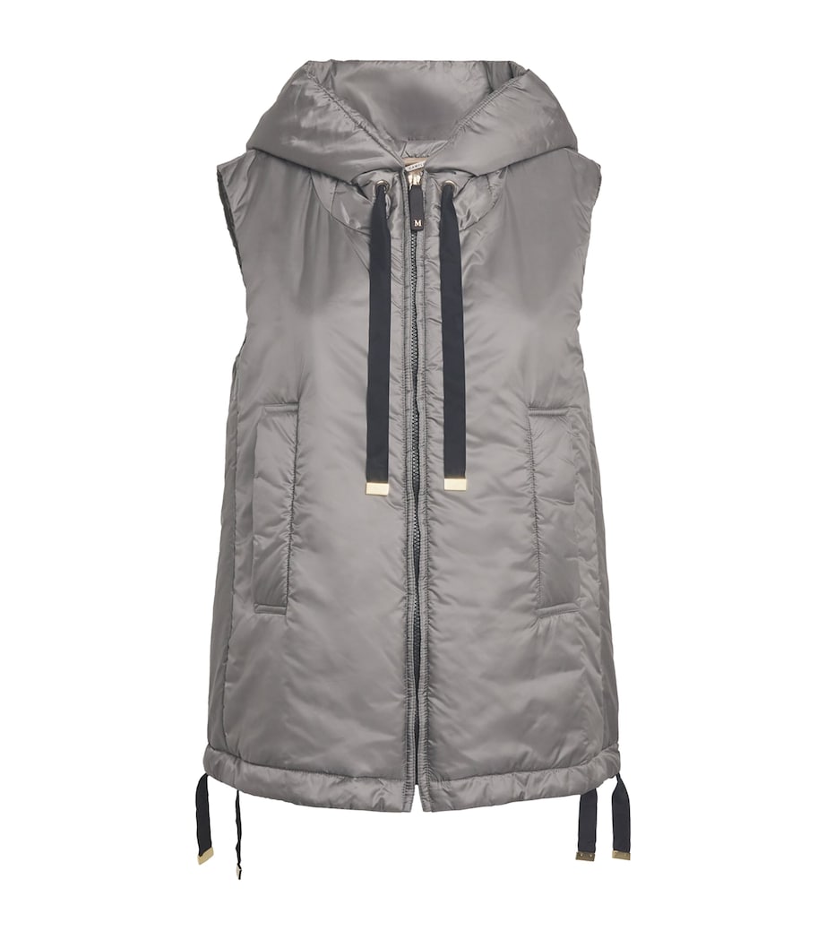 Max Mara Grey Water-Repellent Gilet