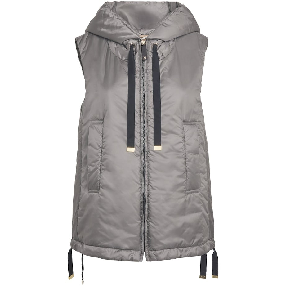 Max Mara Grey Water-Repellent Gilet