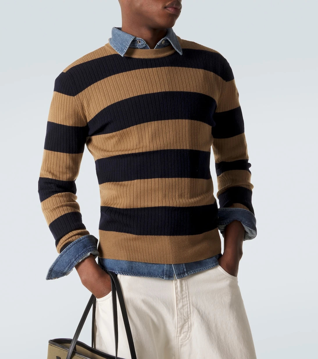 Moncler - Striped wool sweater