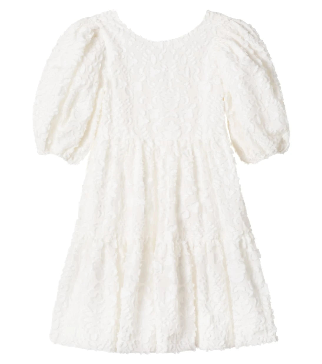 Tartine et Chocolat - Embroidered cotton-blend dress