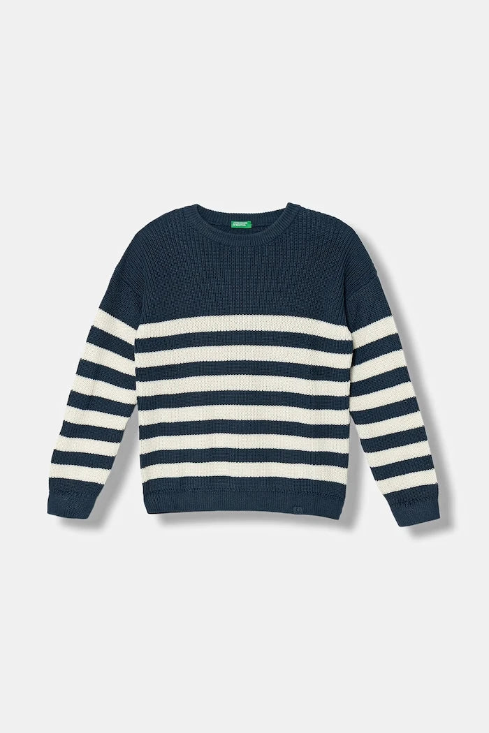 United Colors of Benetton pamuklu çocuk kazak