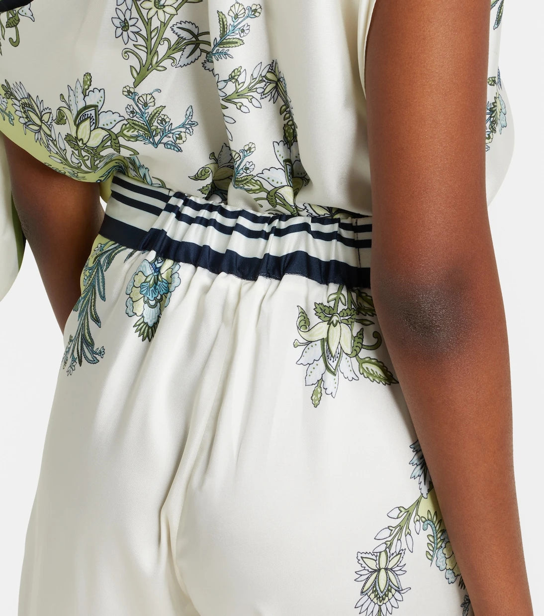 Veronica Beard - Grigore floral twill palazzo pants
