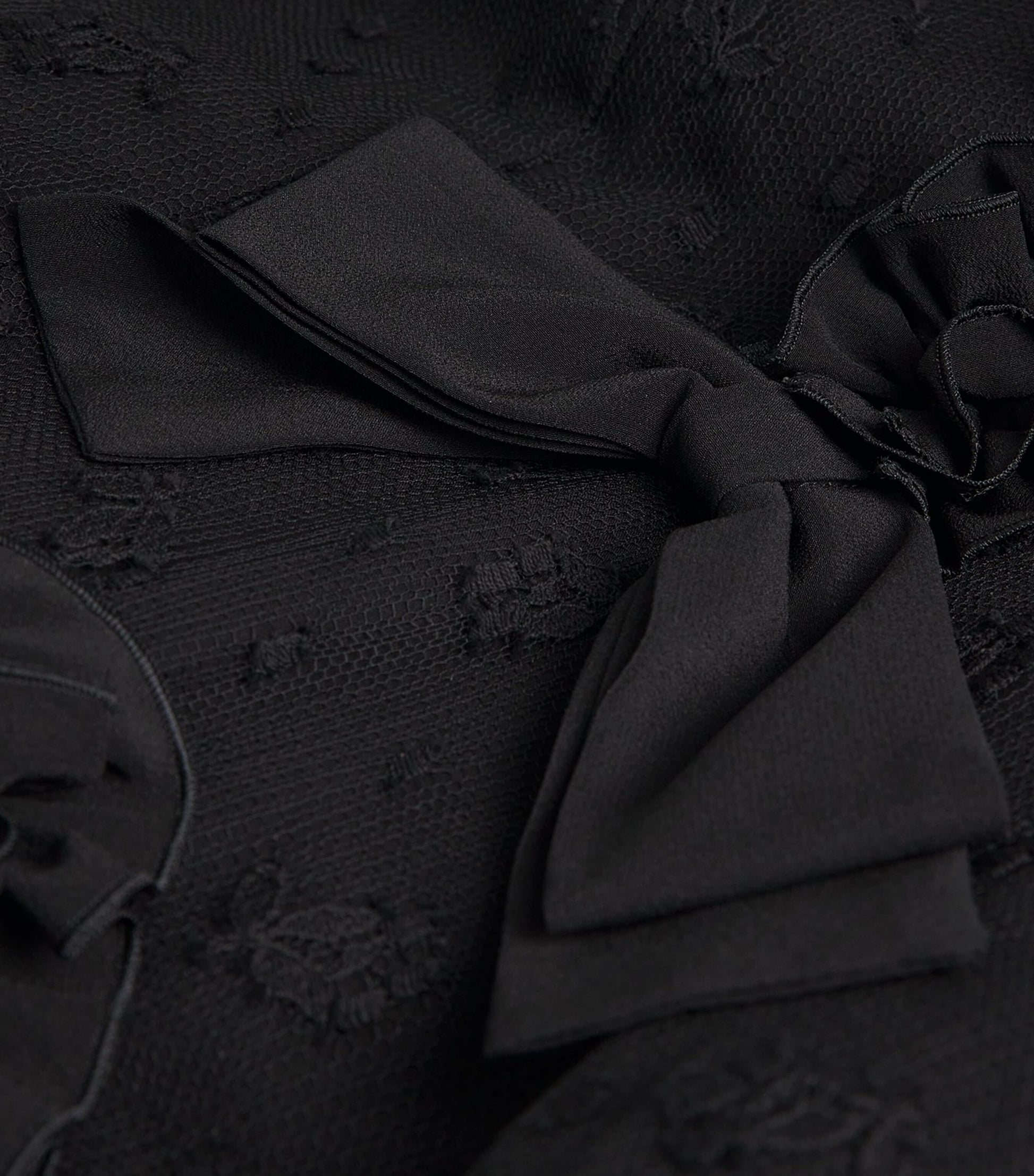 Lace-Detail Maxi Dress