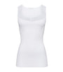 White Cotton Delight Tank Top