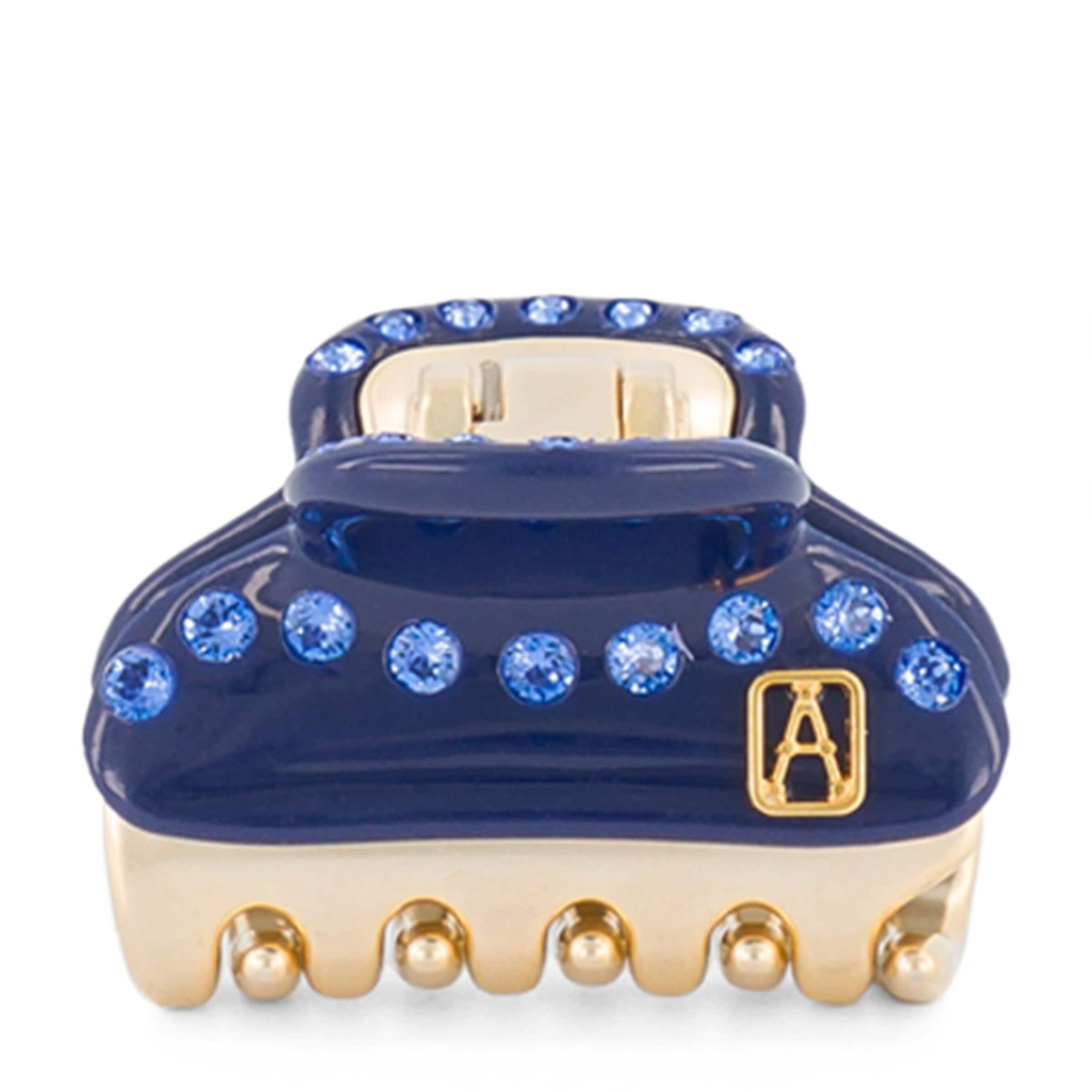 Alexandre de Paris Gold-Plated Crystal-Embellished Claw Hair Clip