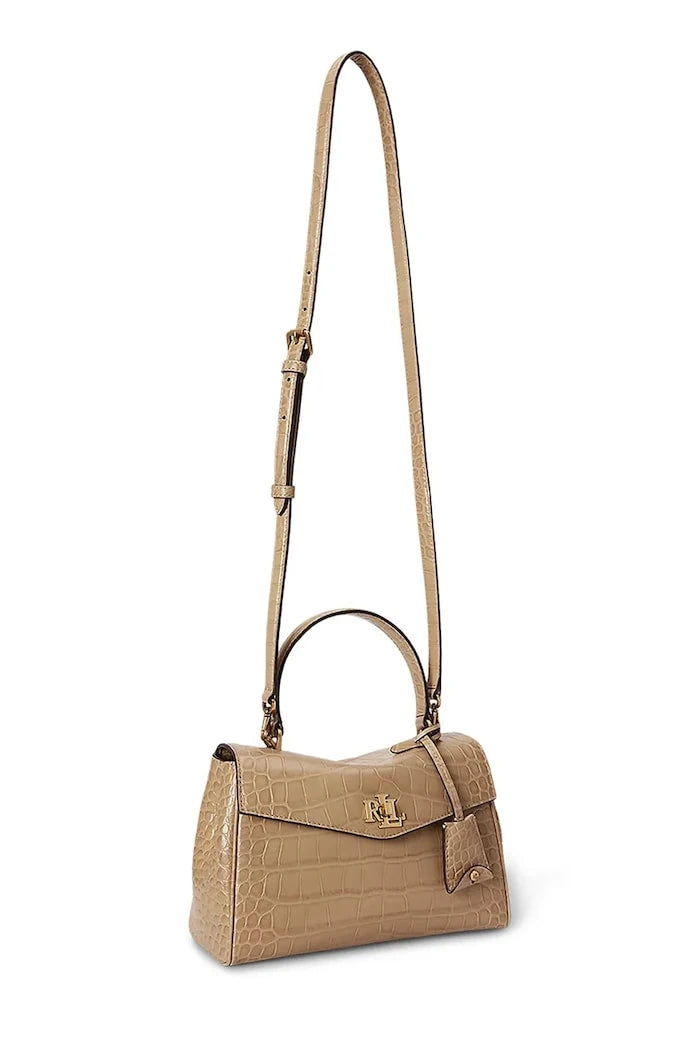 Lauren Ralph Lauren kadın deri crossbody çanta
