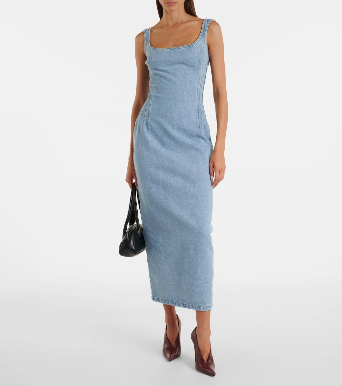 Magda Butrym - Denim midi dress