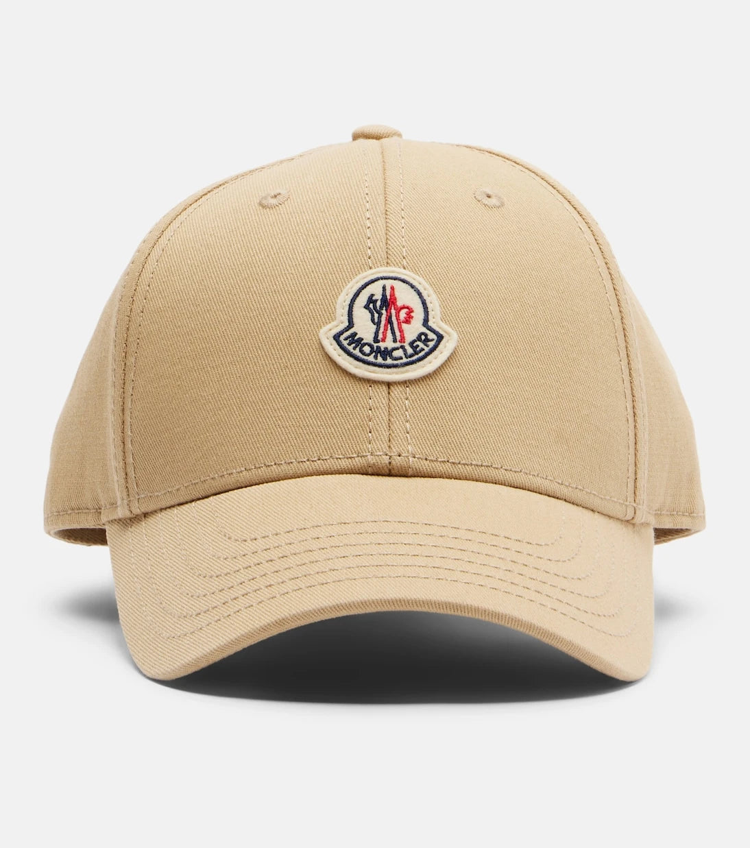 Moncler - Logo cotton gabardine baseball cap