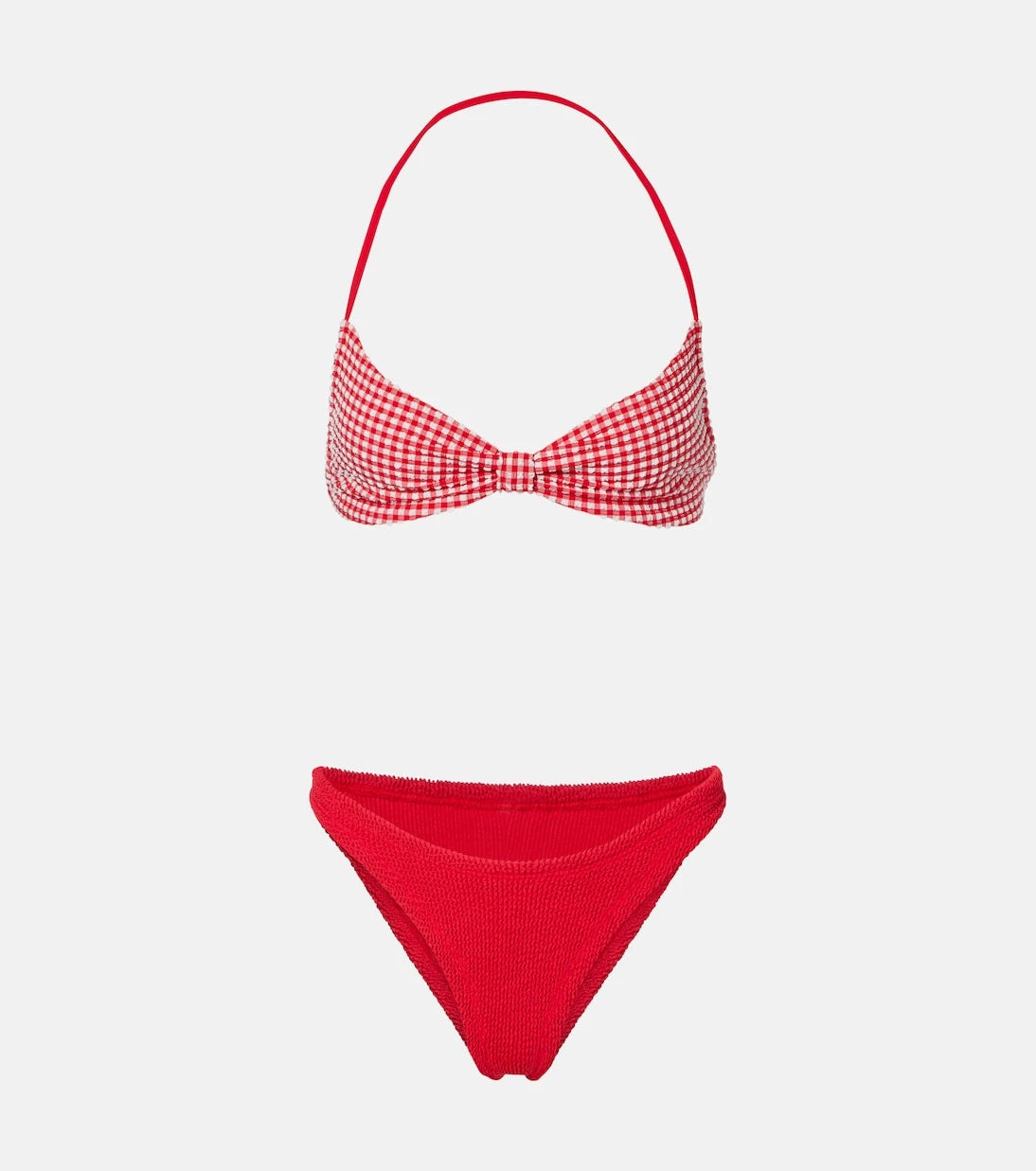 Hunza G - Kacey checked bikini