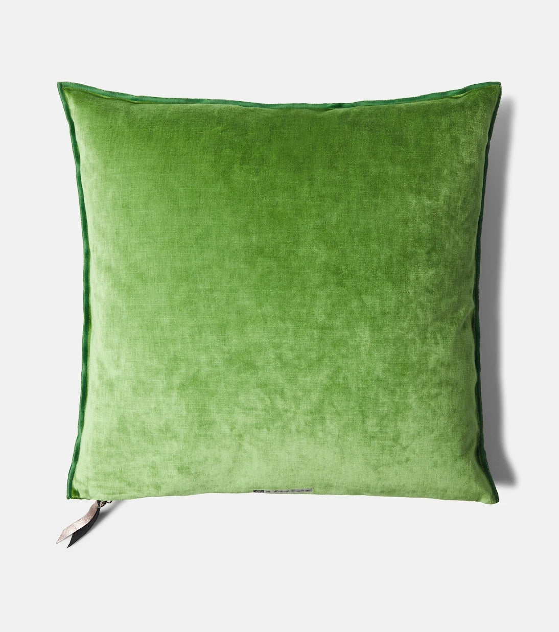 Maison de Vacances - Leather-trimmed cushion