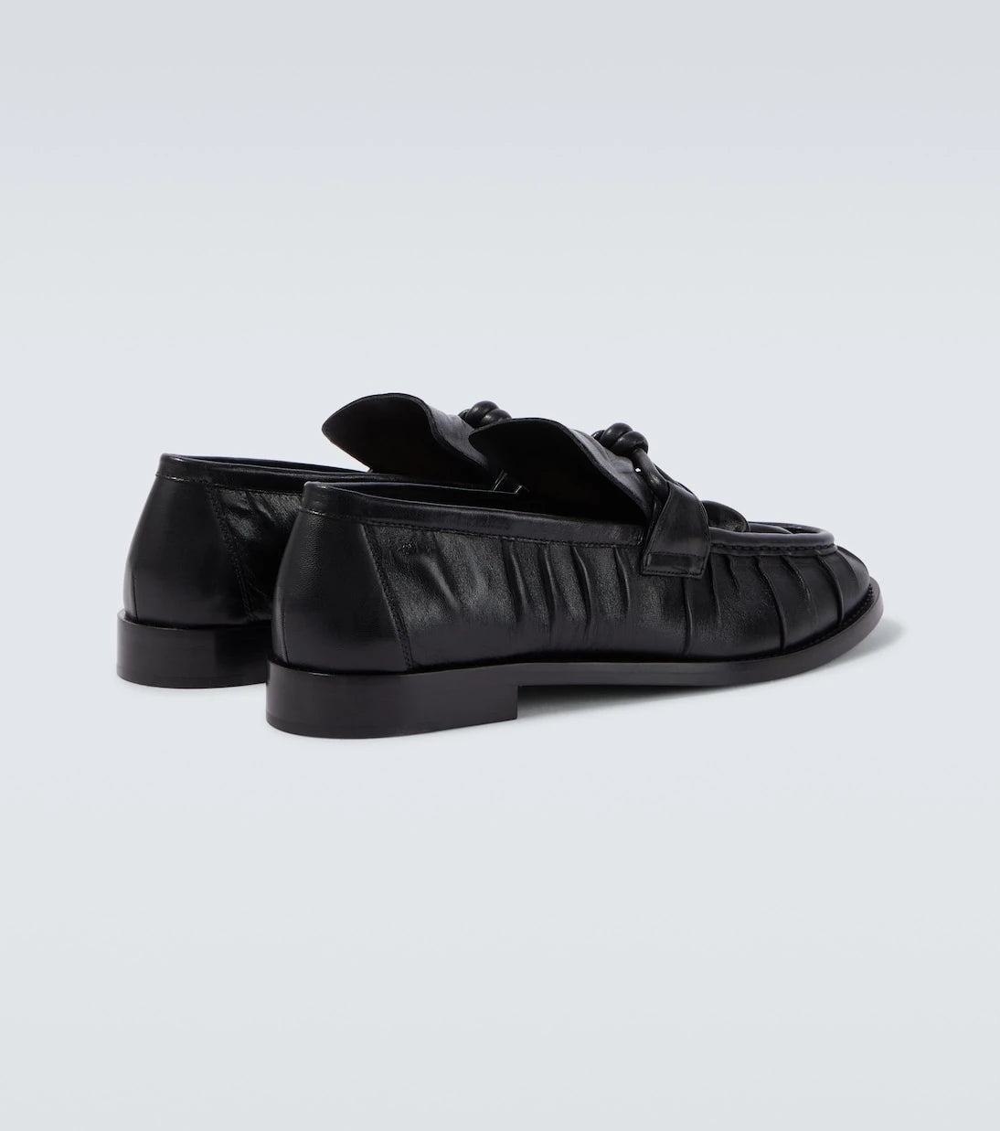 Bottega Veneta - Astaire leather loafers