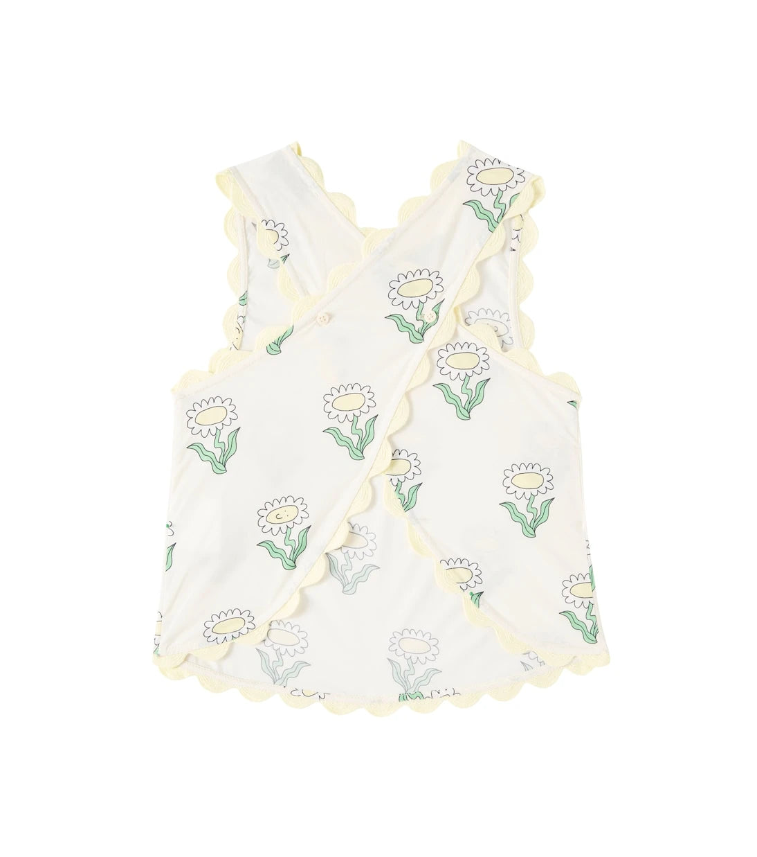ستيلا مكارتني كيدز - بلوزة قطنية بطبعة زهور