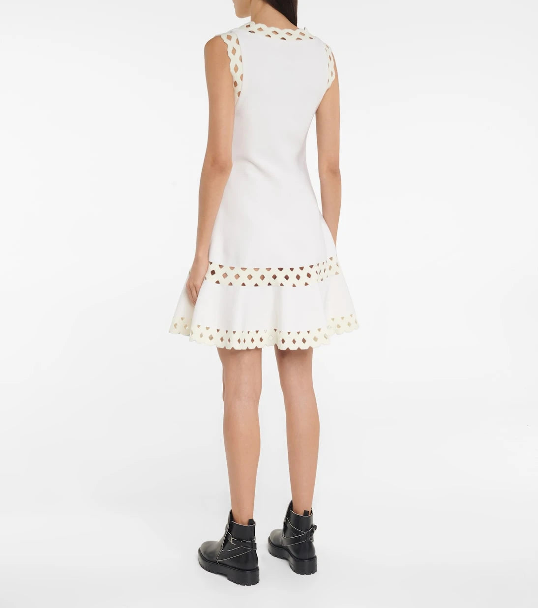 Alaïa - Vienne wool-blend minidress