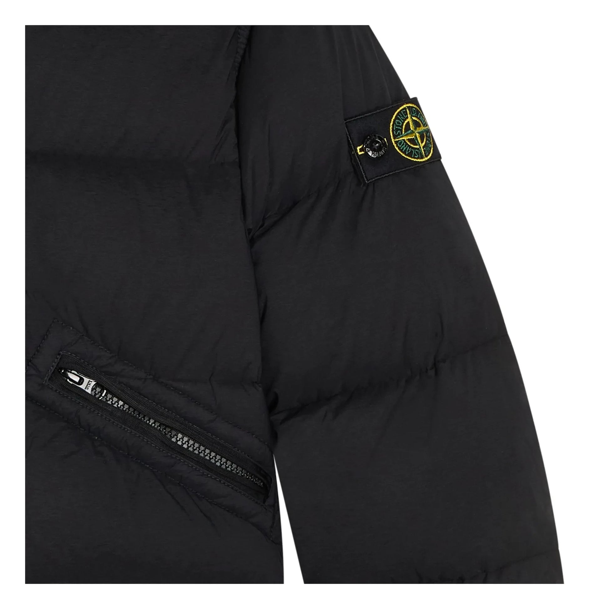 Stone Island - Logo down jacket | Black