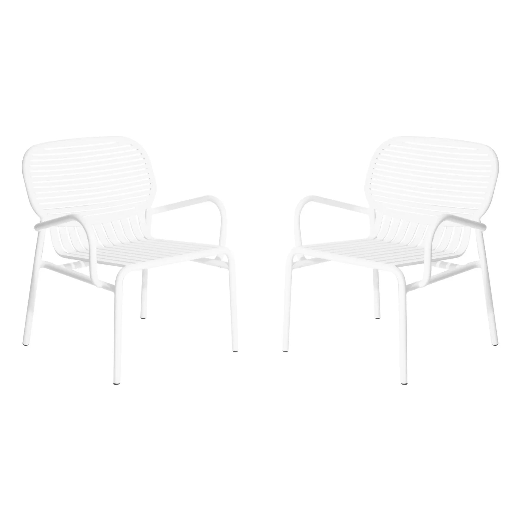 Petite friture - Weekend armchair - Set of 2 | White