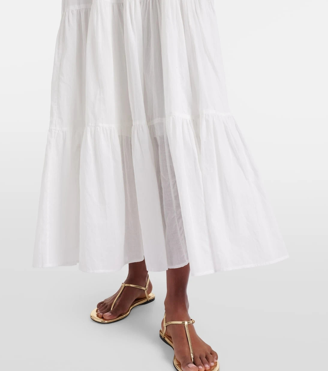 Poupette St Barth - Jay ruffled cotton muslin maxi dress