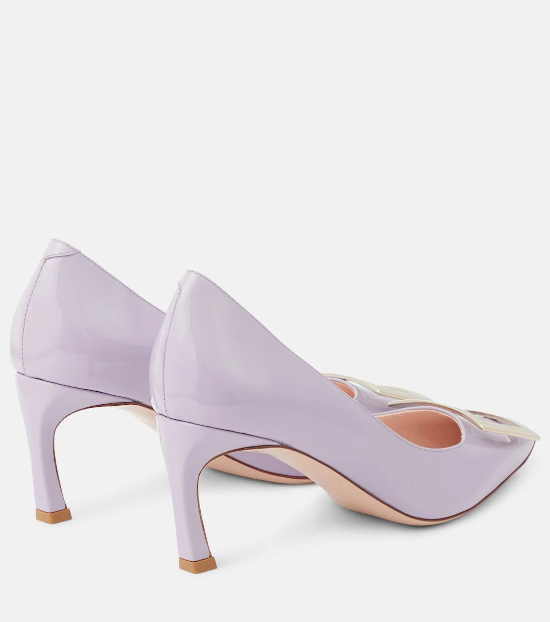 Roger Vivier - حذاء "Trompette 70" من الجلد اللامع