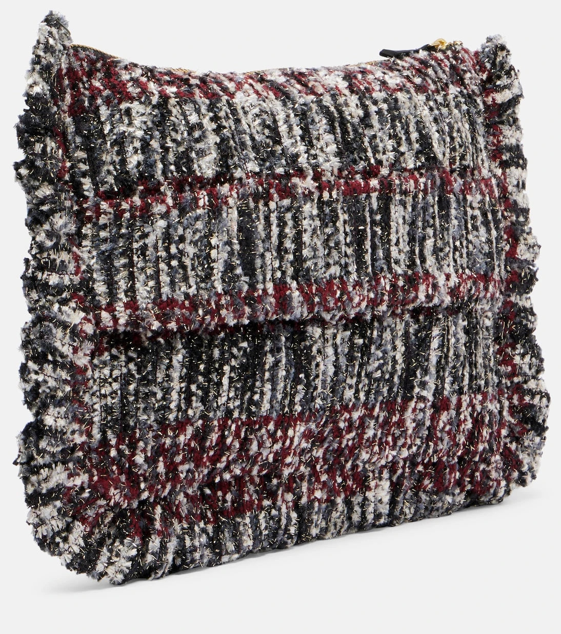 La DoubleJ - Small embroidered jacquard pouch