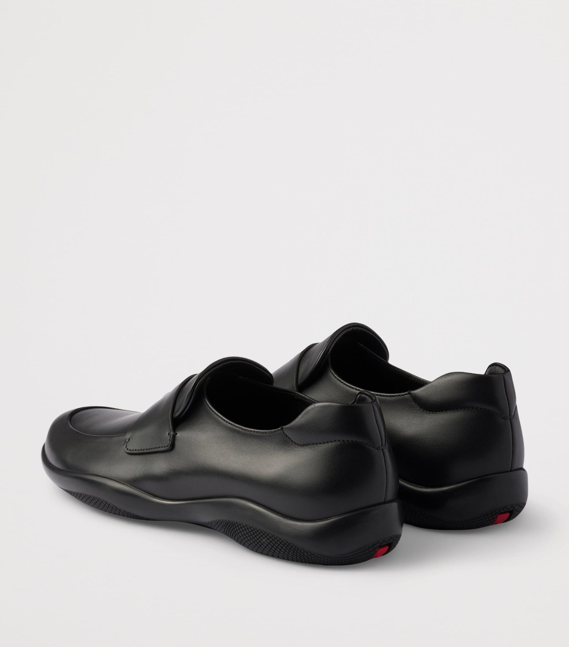 Prada Toblach Leather Loafers