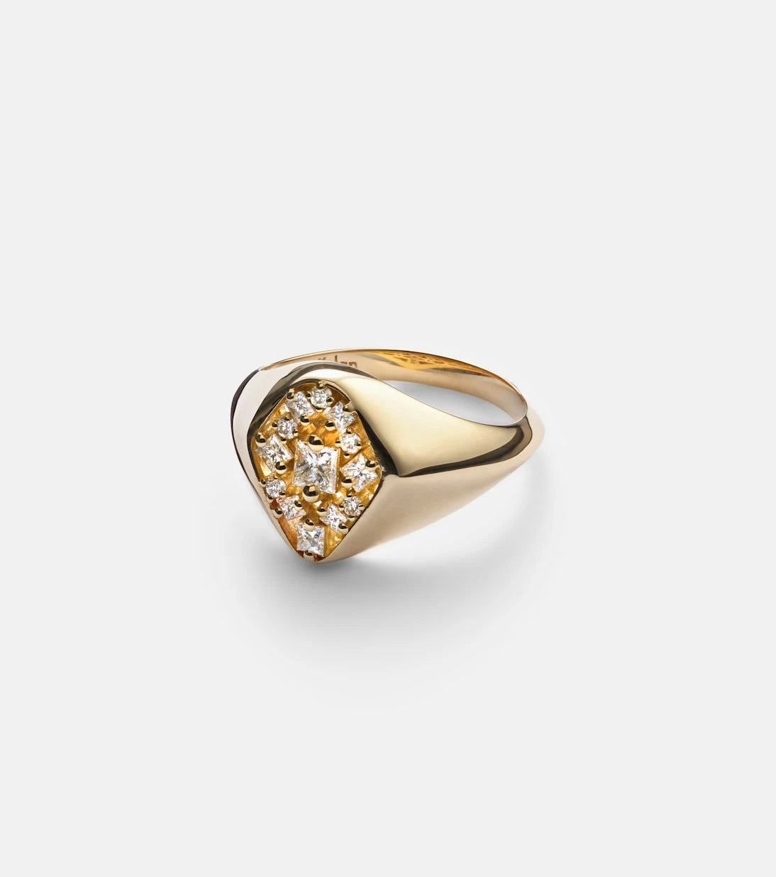 Suzanne Kalan - La Fantaisie 18kt gold ring with diamonds