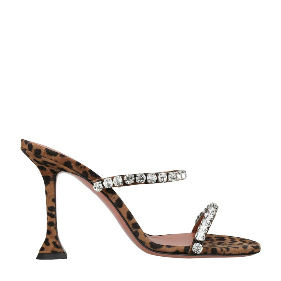 Suede Embellished Gigi Mules 95