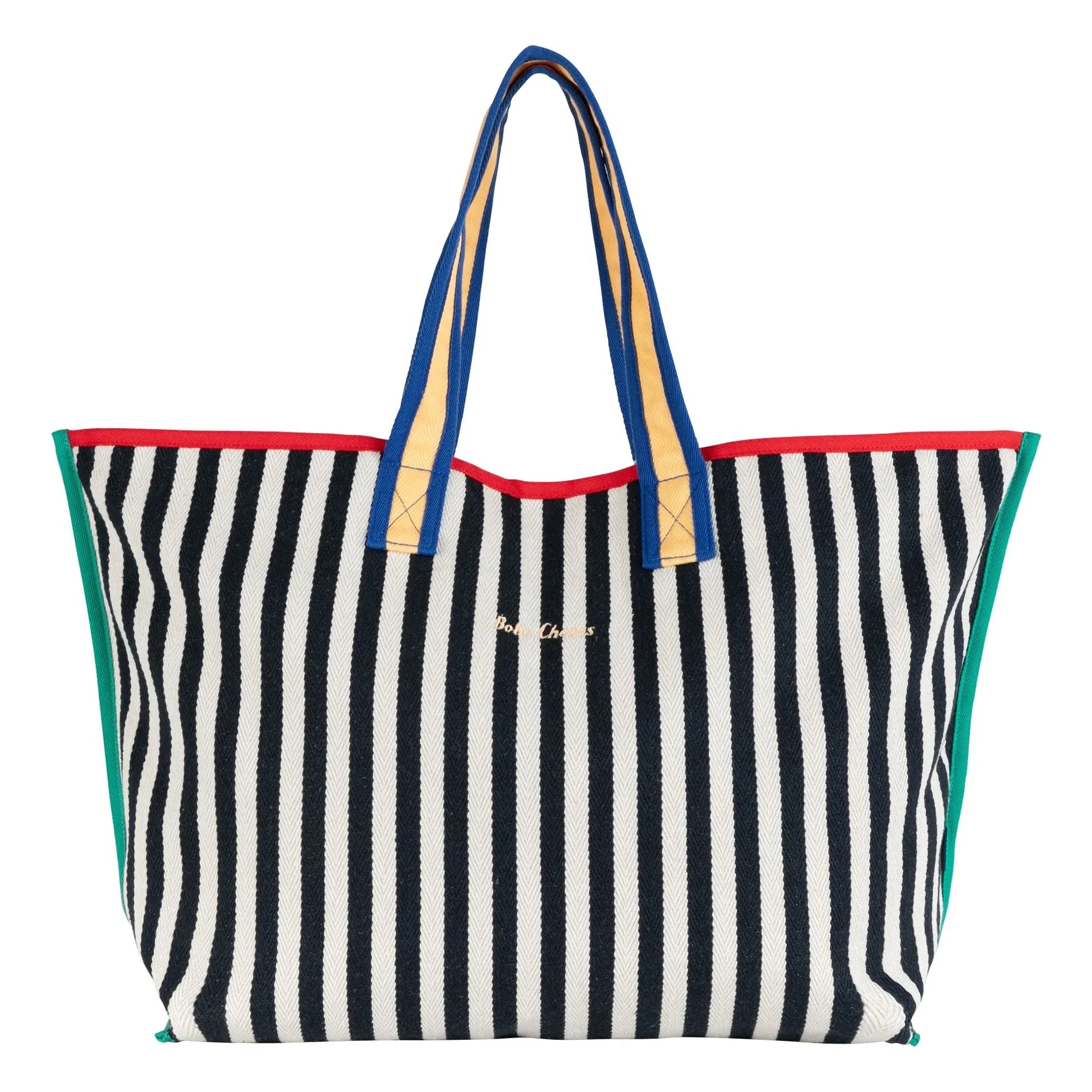 Bobo Choses - Color Block Recycled Cotton Bag | Blue