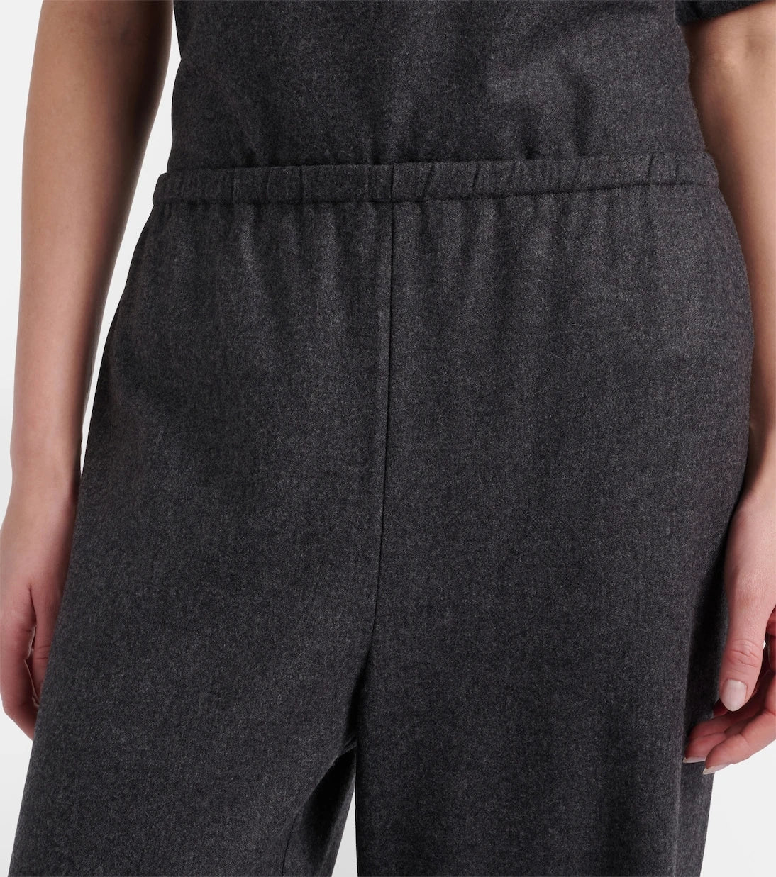 Asceno - Austin wool and cashmere wide-leg pants