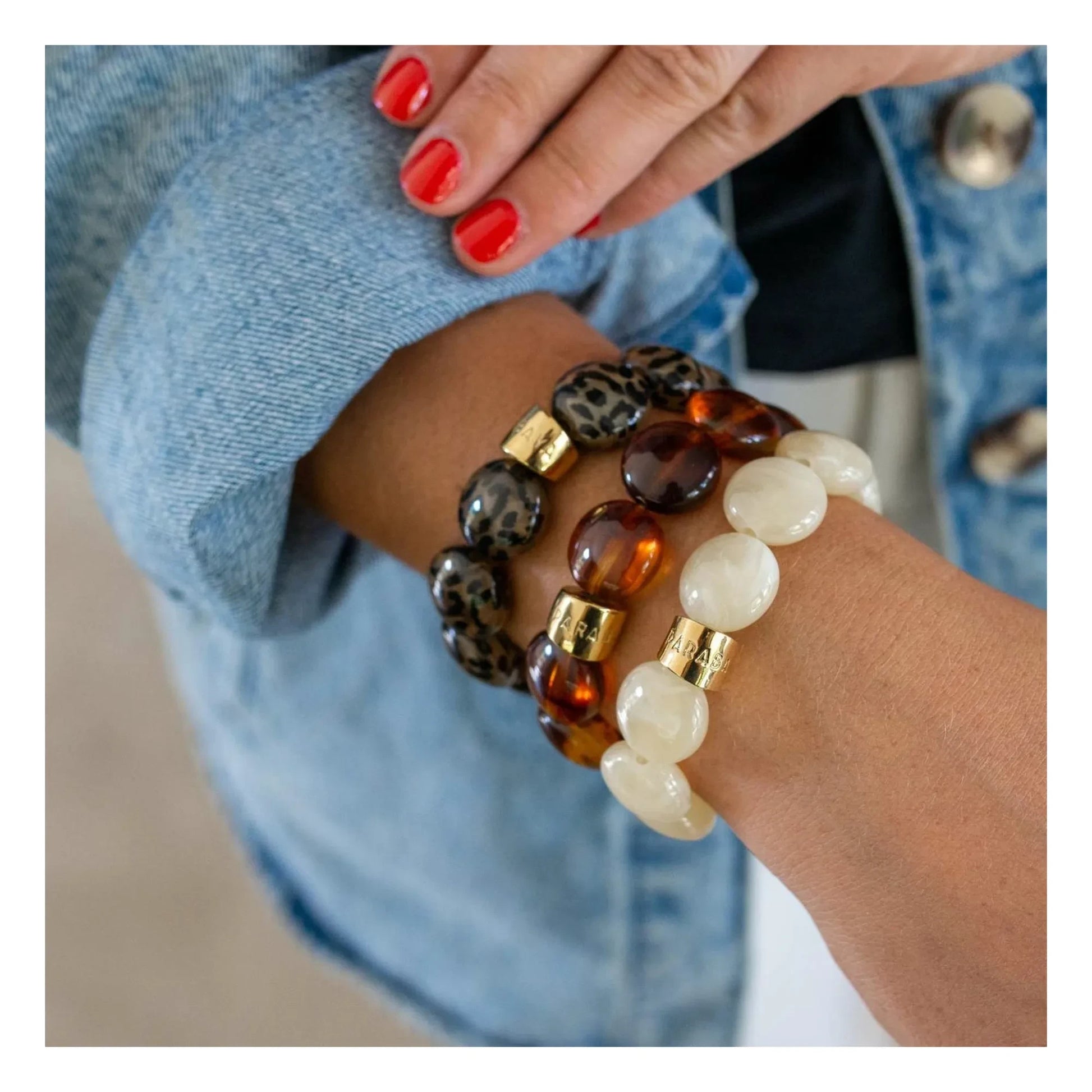Parabaya - Bombom Latte Bracelet | Latte