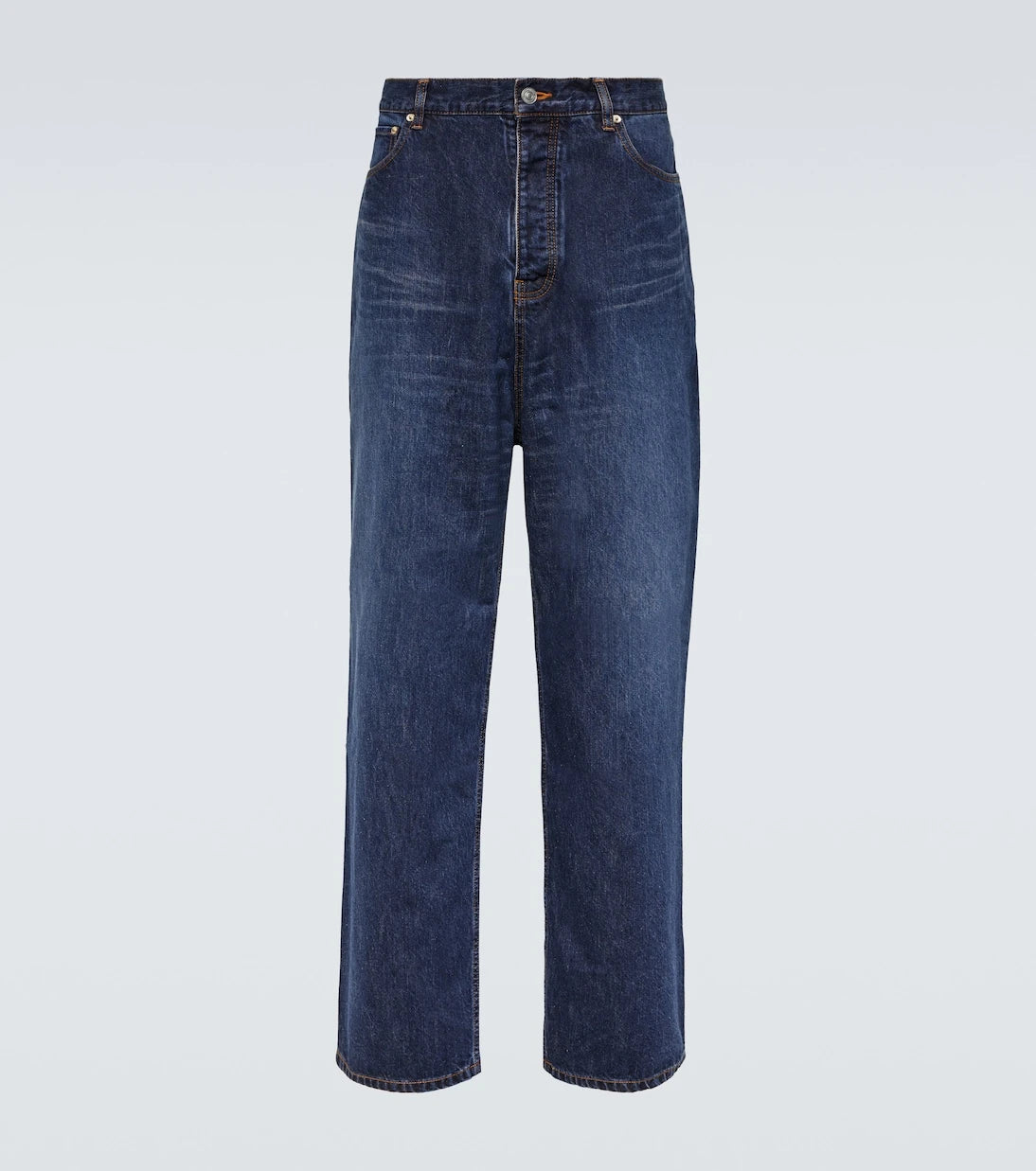 Balenciaga - Mid-rise wide-leg jeans