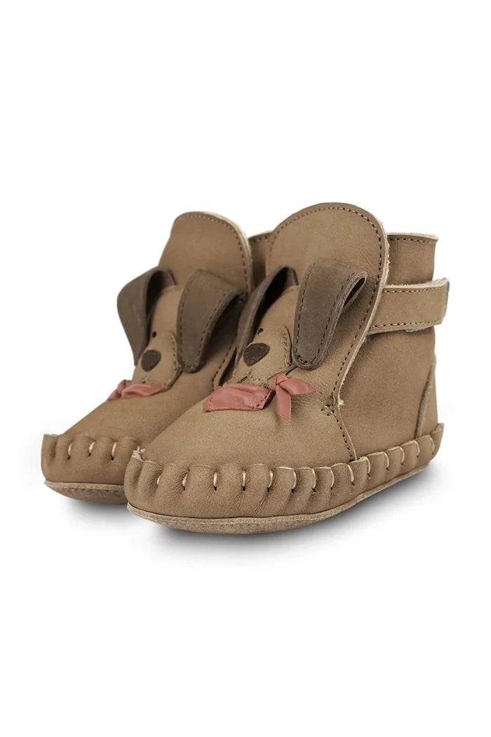 Donsje Junus Booties Western Dog Bebek Deri Ayakkabı