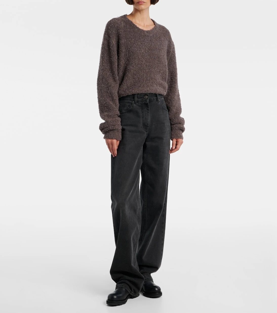 The Row - Clair high-rise straight jeans