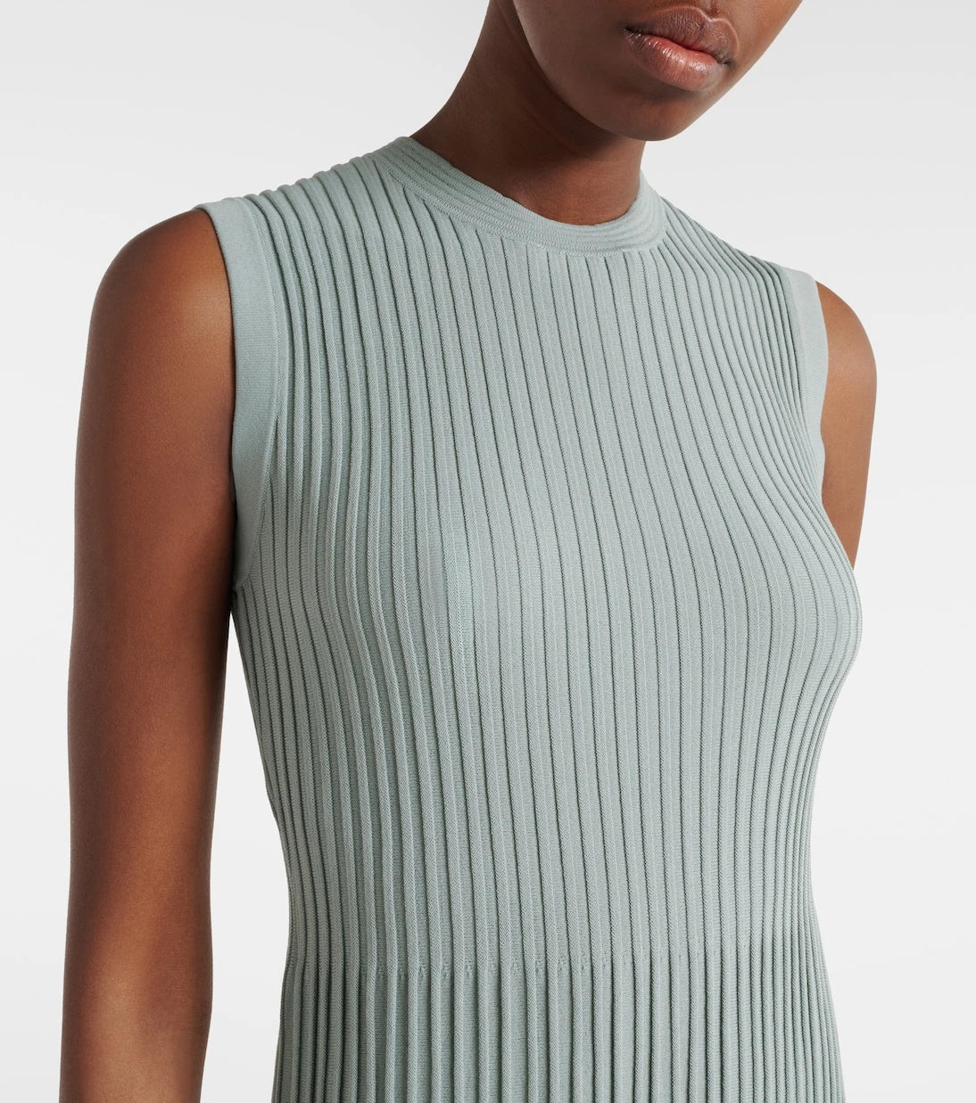 Max Mara - Egizio ribbed-knit midi dress