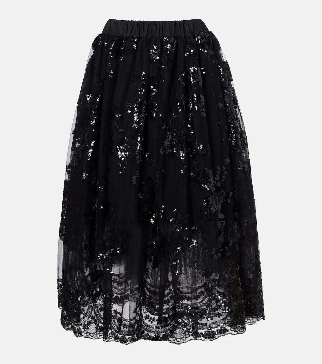 Simone Rocha - Sequined midi skirt