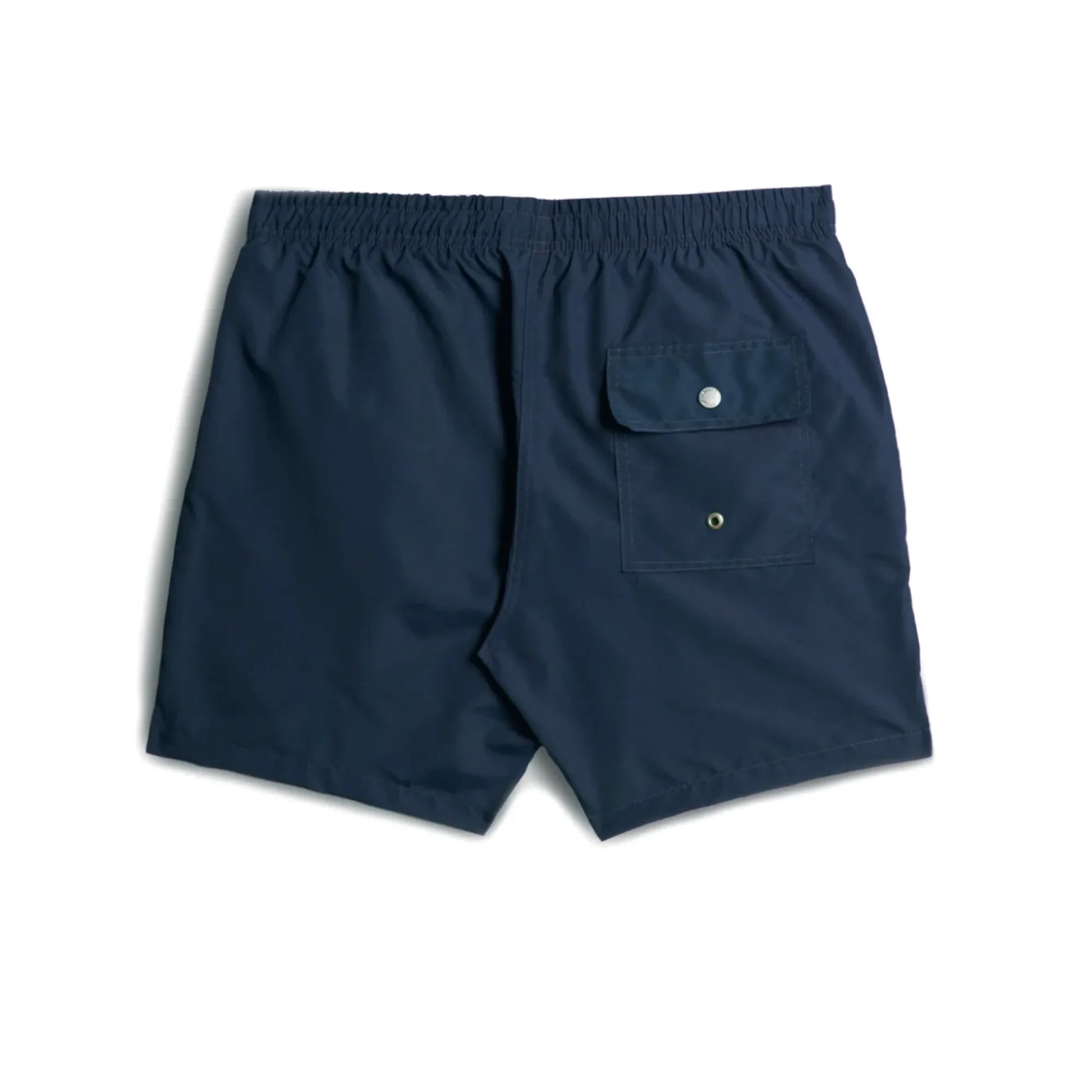Bather - Plain Recycled Swim Shorts | Navy blue