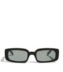 Black Rectangular Dynamite Sunglasses