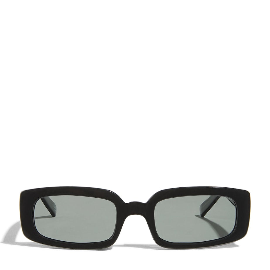 Black Rectangular Dynamite Sunglasses
