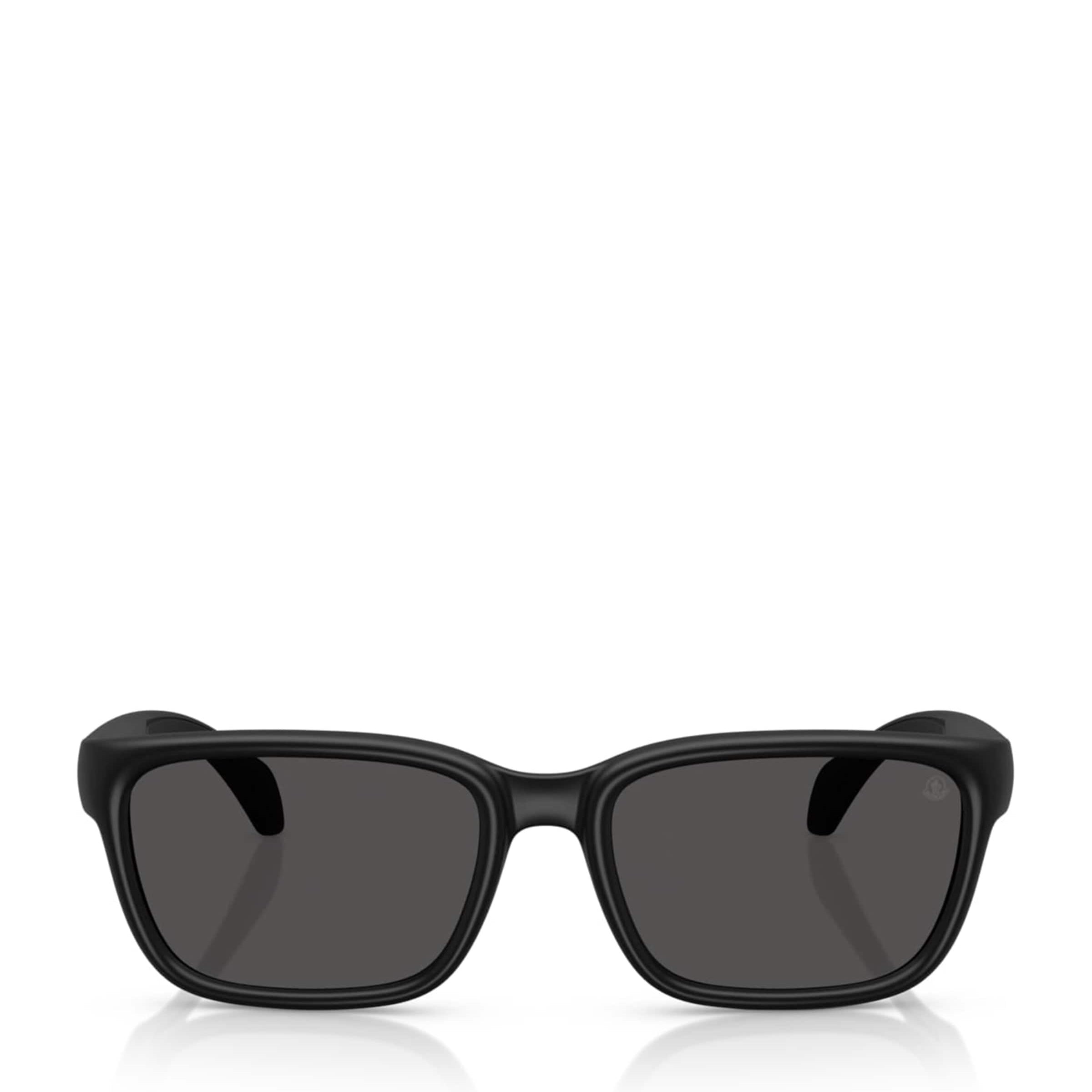 Moncler Black Injected Slicka ME8002 Sunglasses