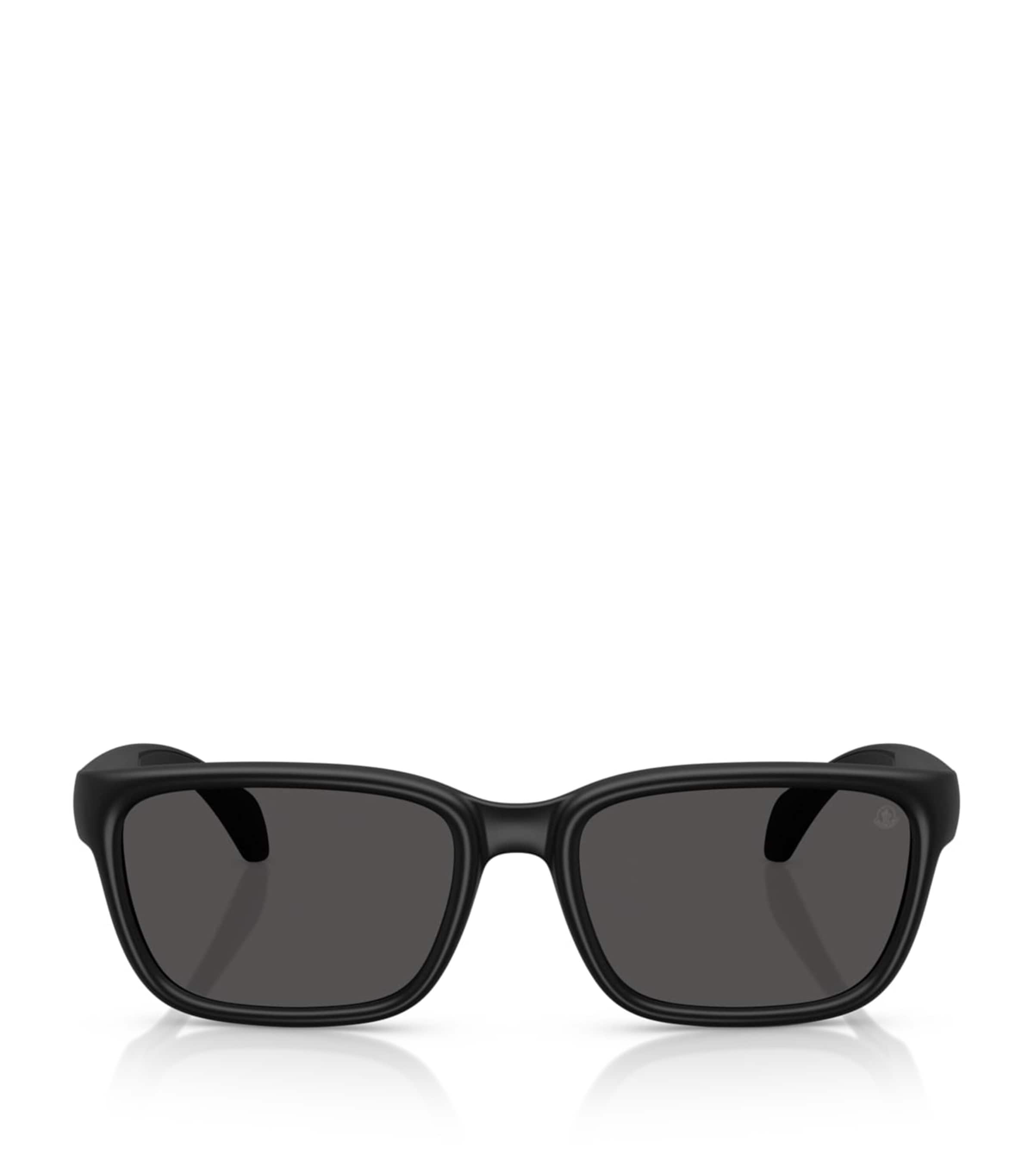 Moncler Black Injected Slicka ME8002 Sunglasses