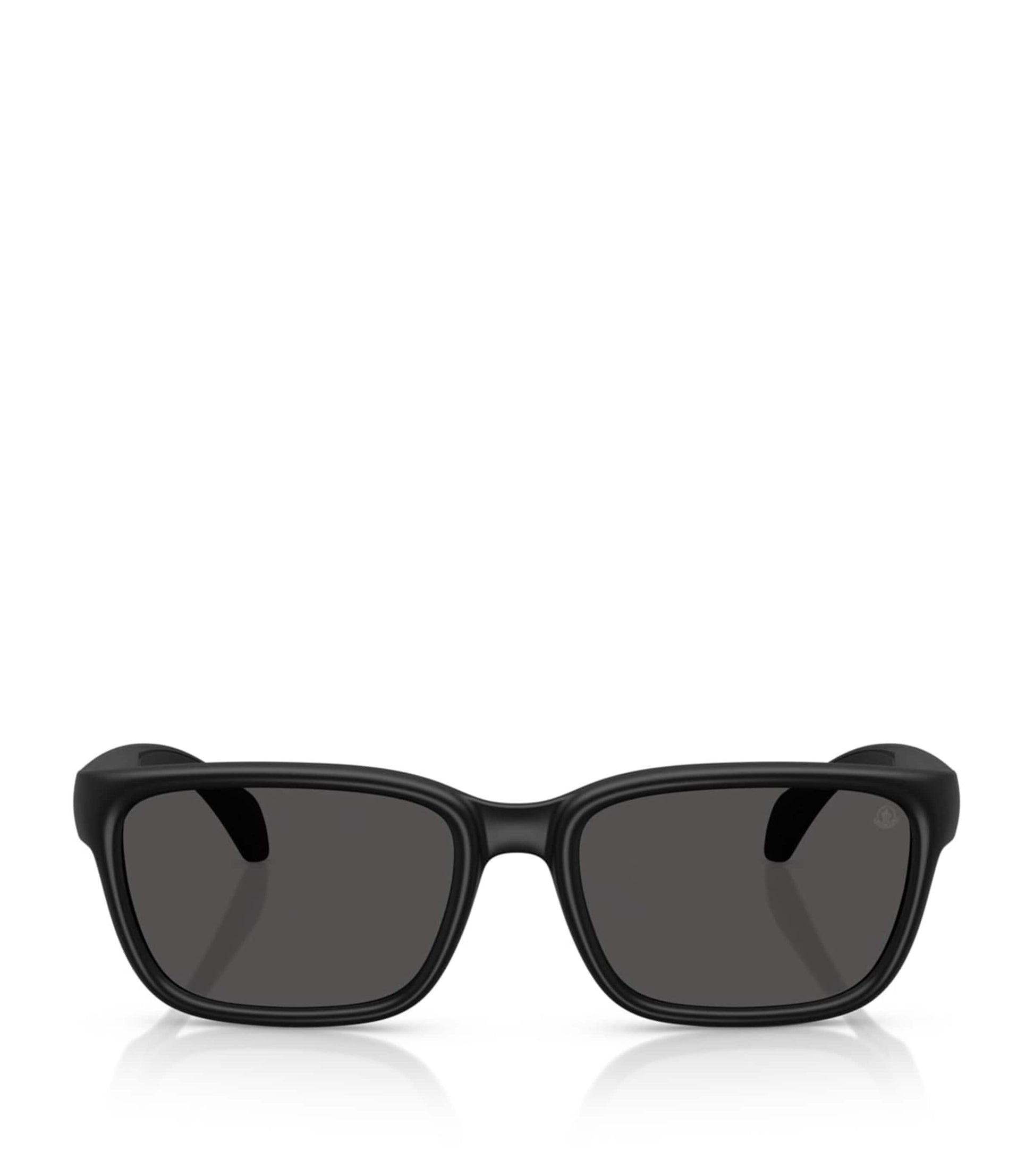 Moncler Black Injected Slicka ME8002 Sunglasses