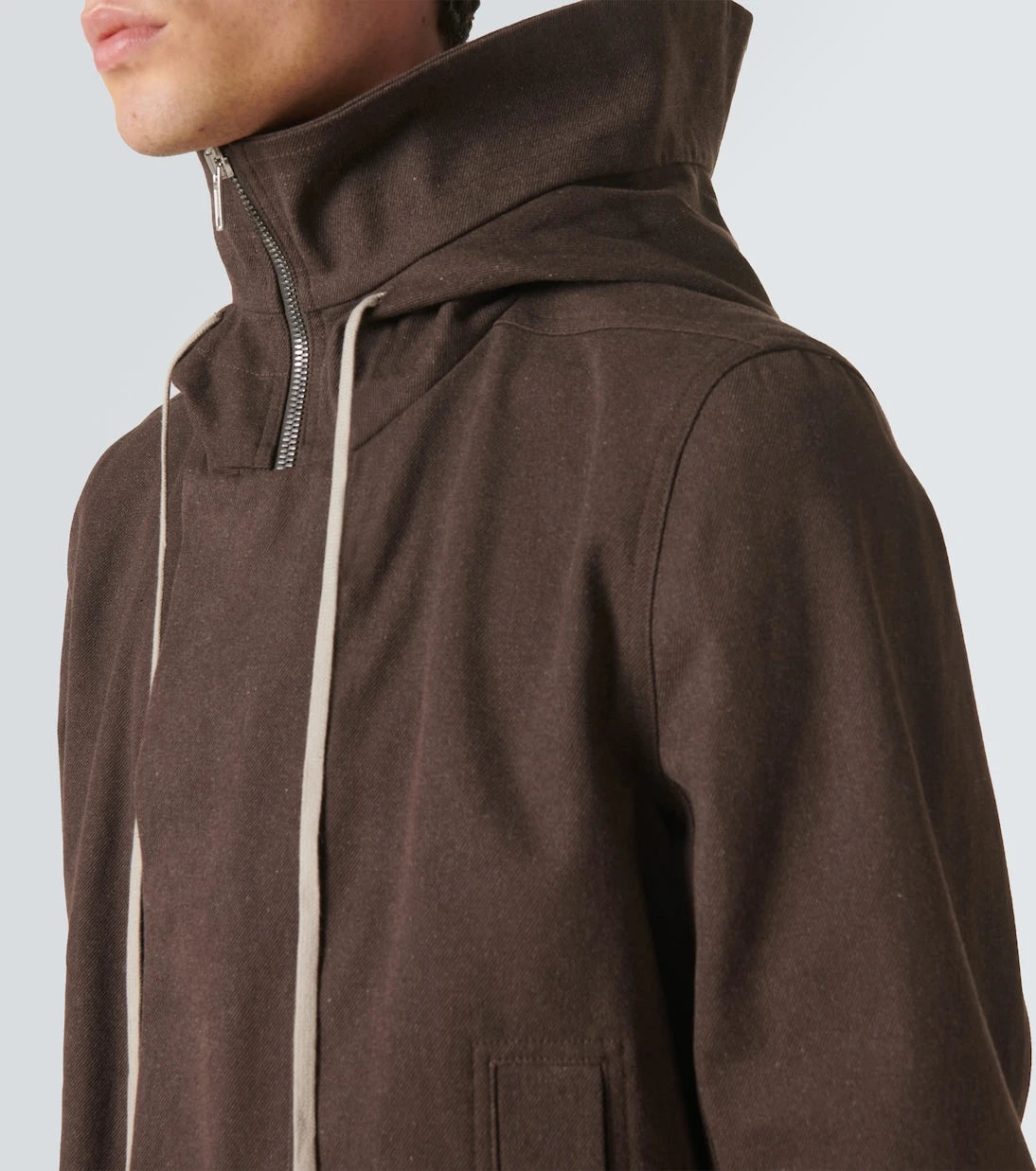 Rick Owens - Oversized cotton coat