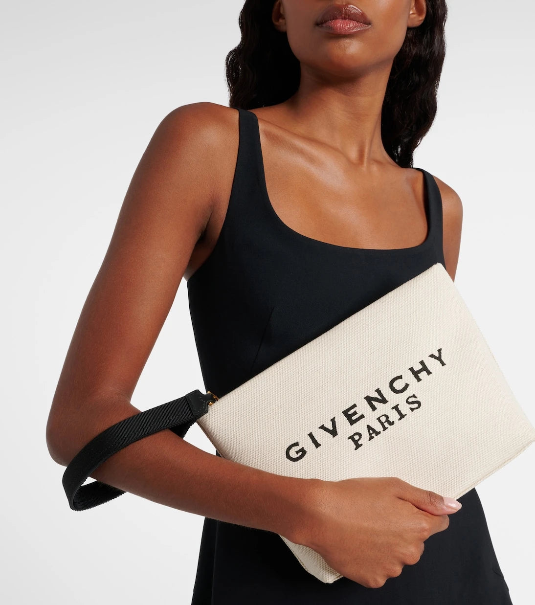 Givenchy - Logo canvas pouch