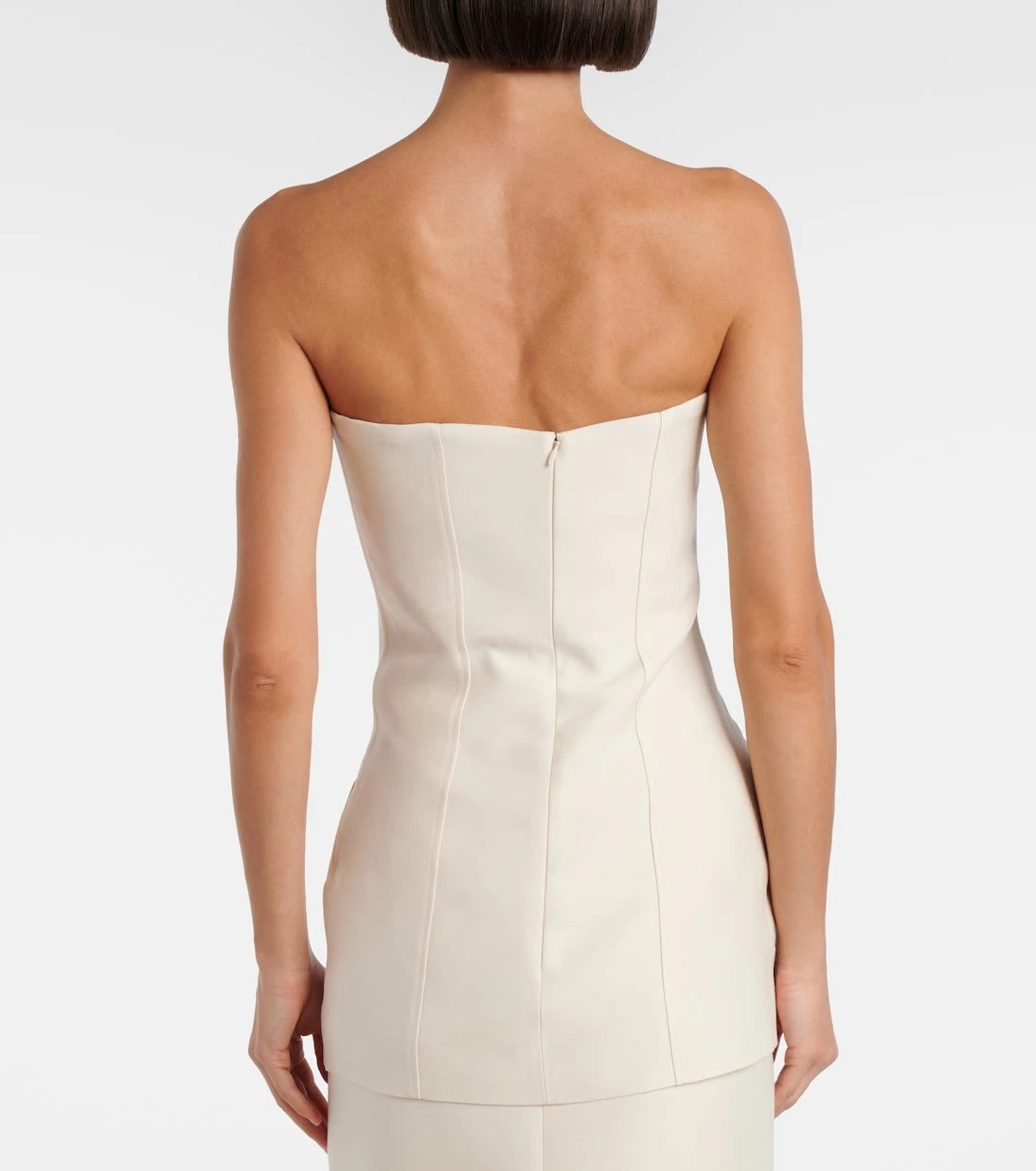 Toteme - Wool and silk crêpe top