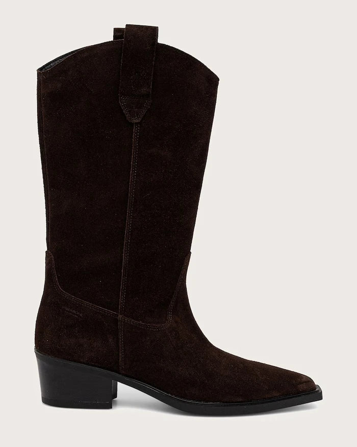 Vagabond Shoemakers kadın süet kovboy çizmeleri KELSEY