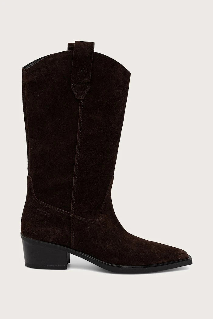 Vagabond Shoemakers kadın süet kovboy çizmeleri KELSEY