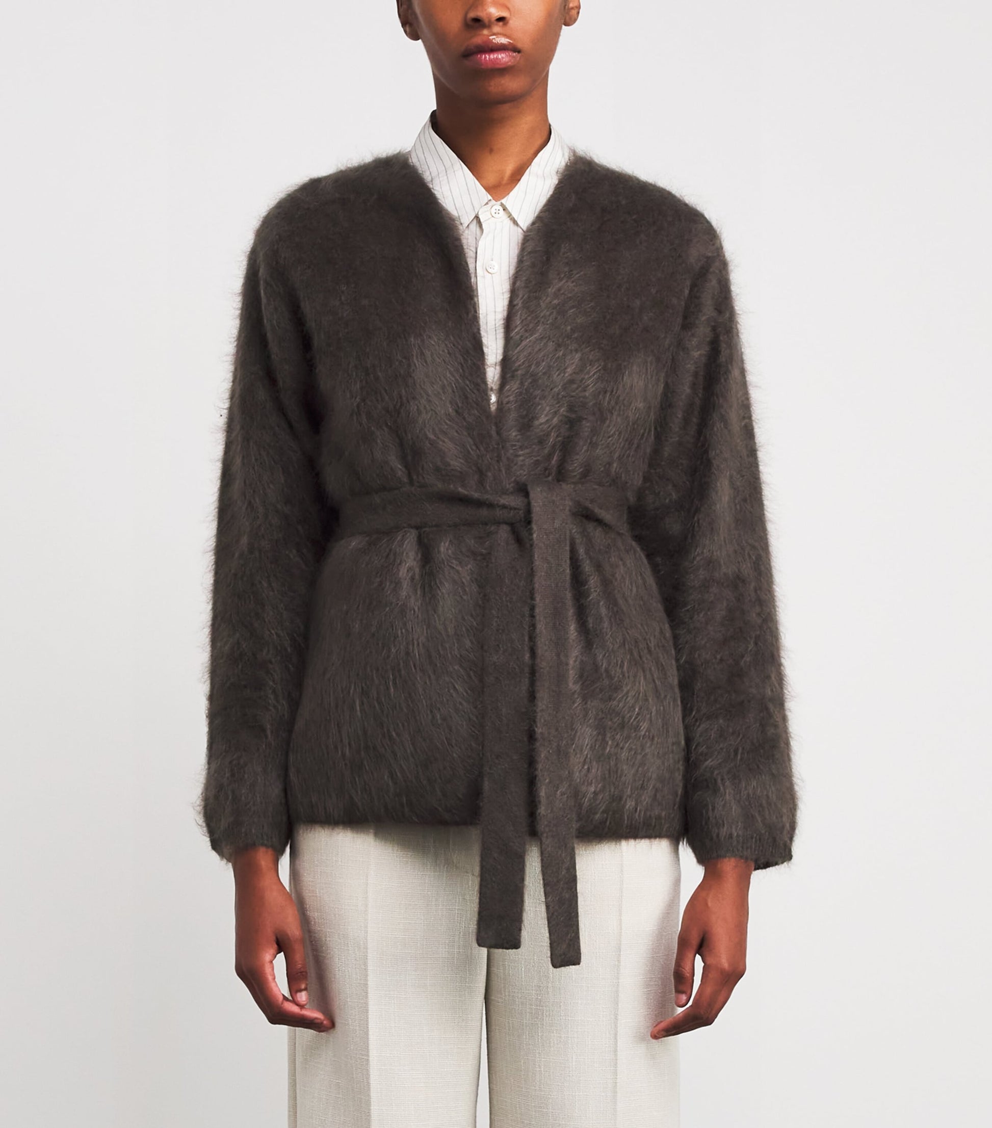 Cashmere Aria Cardigan CHOCOLATE