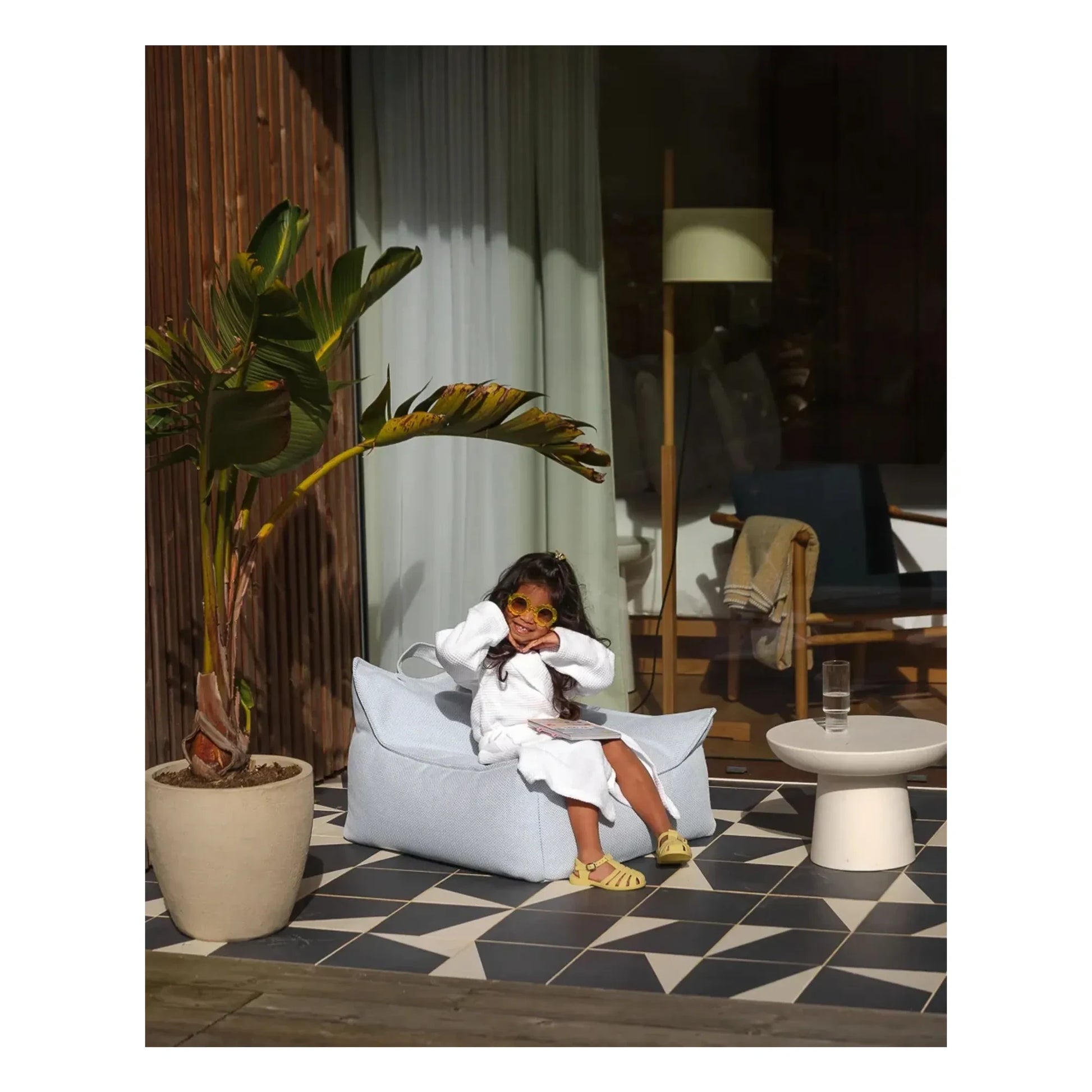 Wigiwama - Outdoor armchair | Light blue
