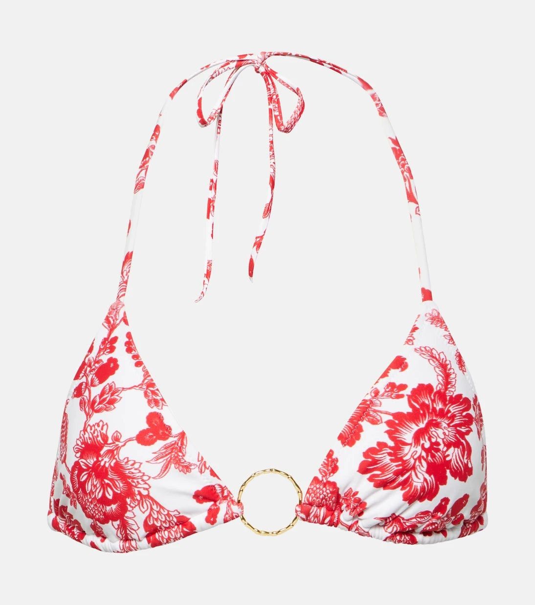 Melissa Odabash - Miami ring-detail floral bikini top