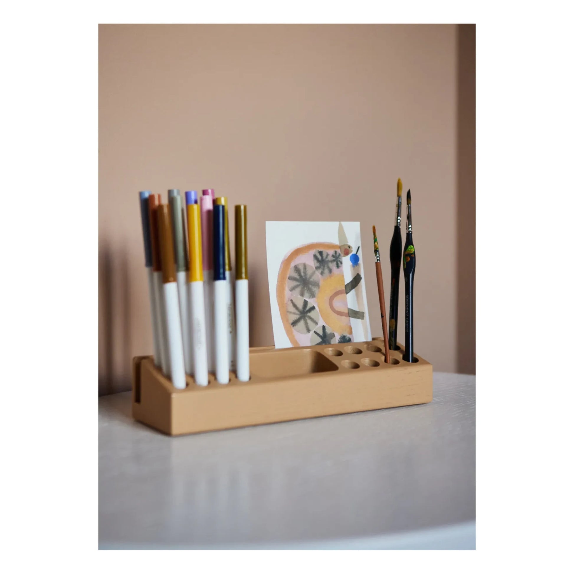 Nofred - Ash Wood Pencil Holder | Beige