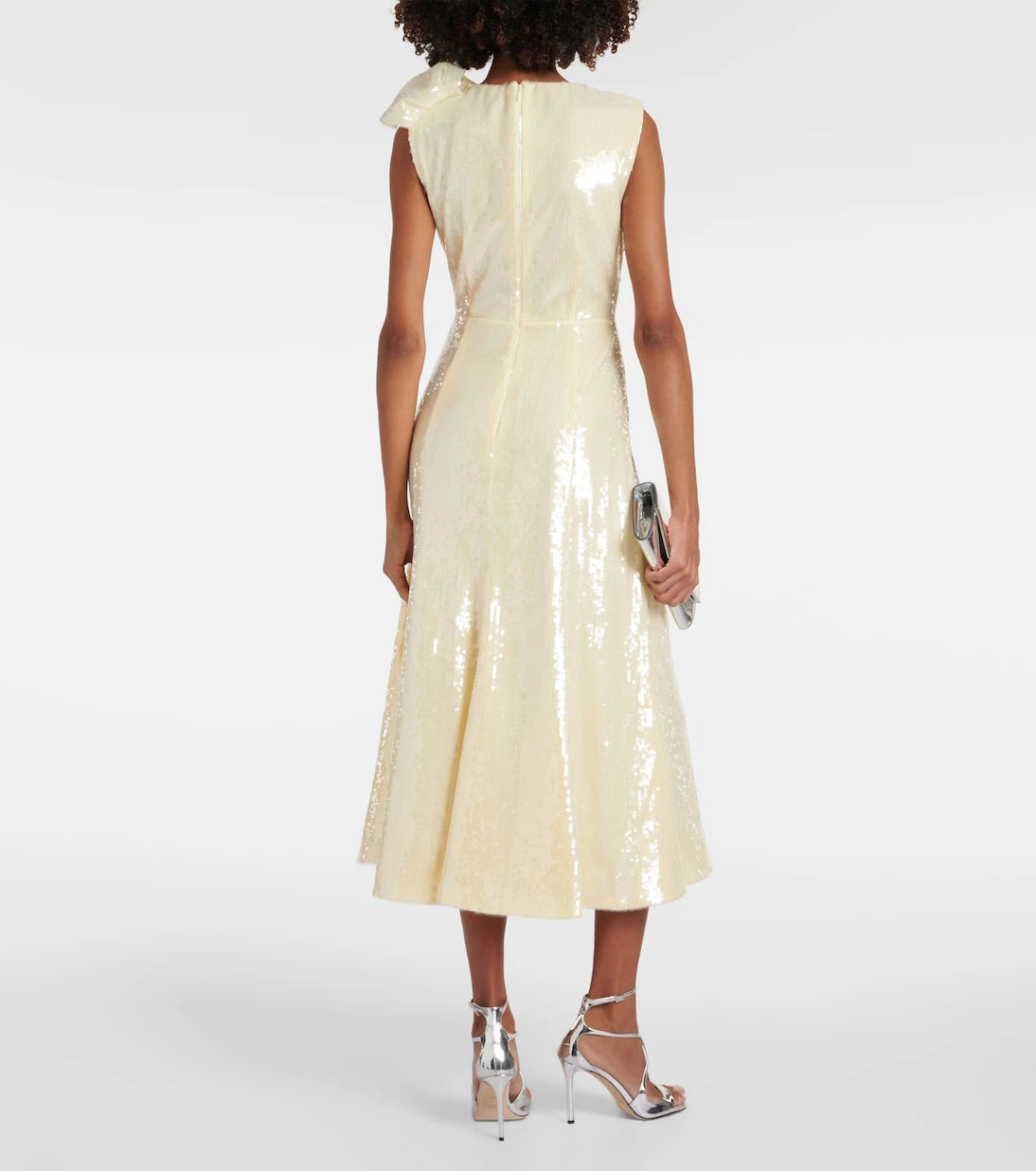 Roland Mouret - Sequined flared midi dress